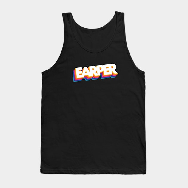 Retro Earper Tank Top by viking_elf